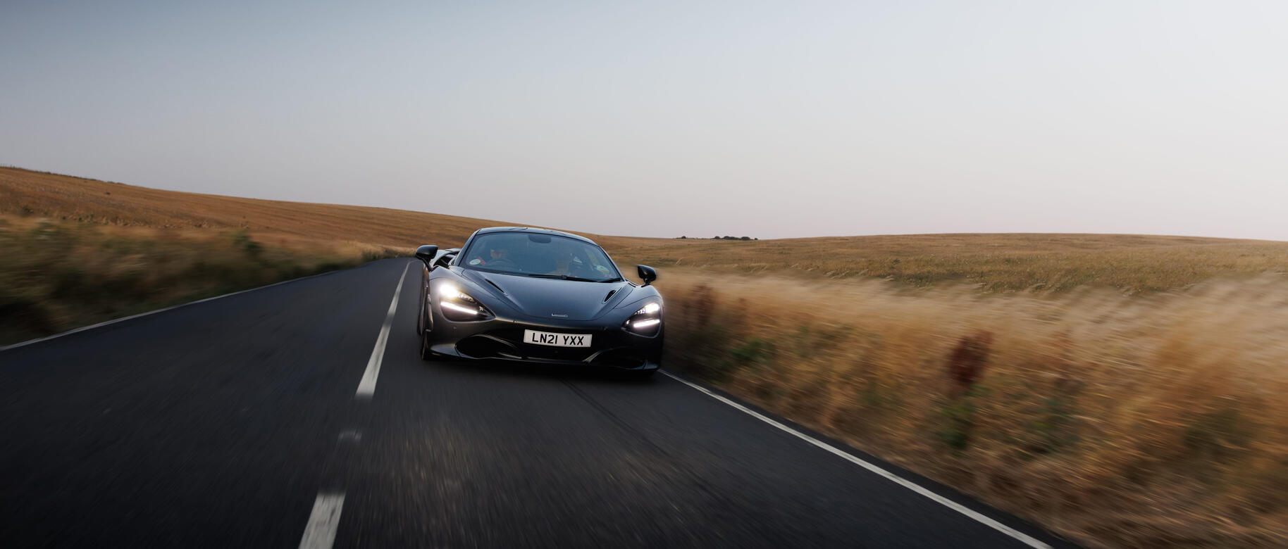 McLaren 720S in motion