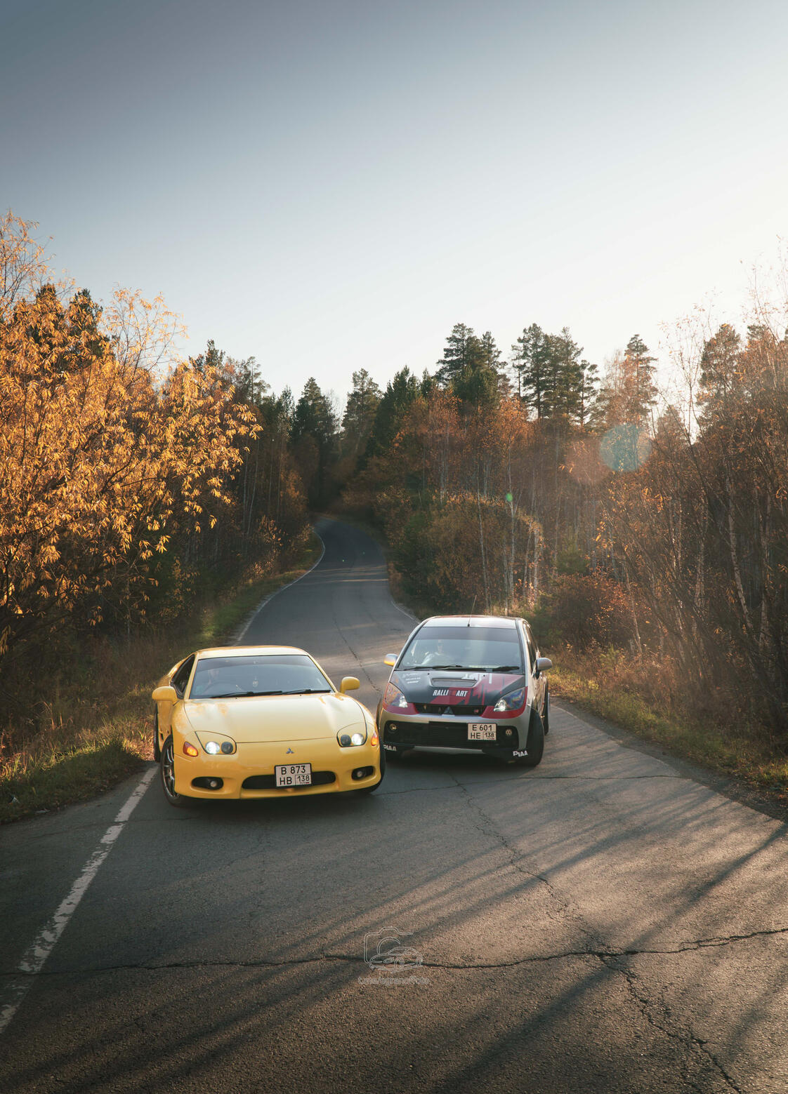 Two RalliArt Mistubishi brothers Two RalliArt Mistubishi brothers