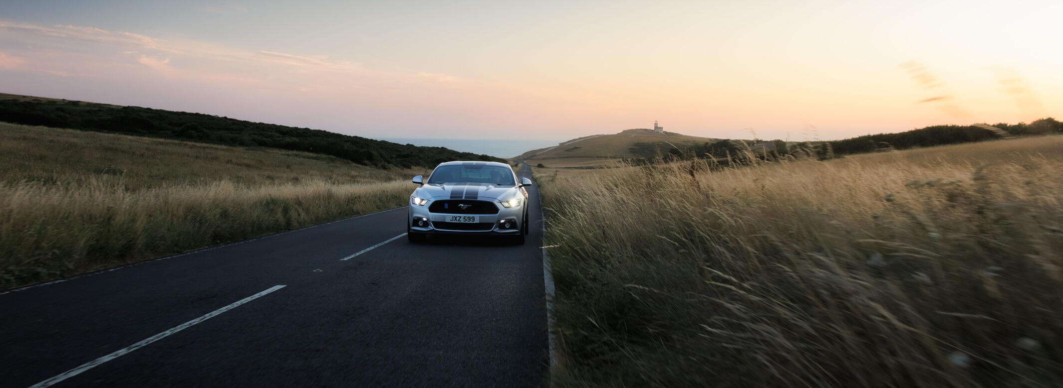 Ford Mustang in motion Ford Mustang in motion